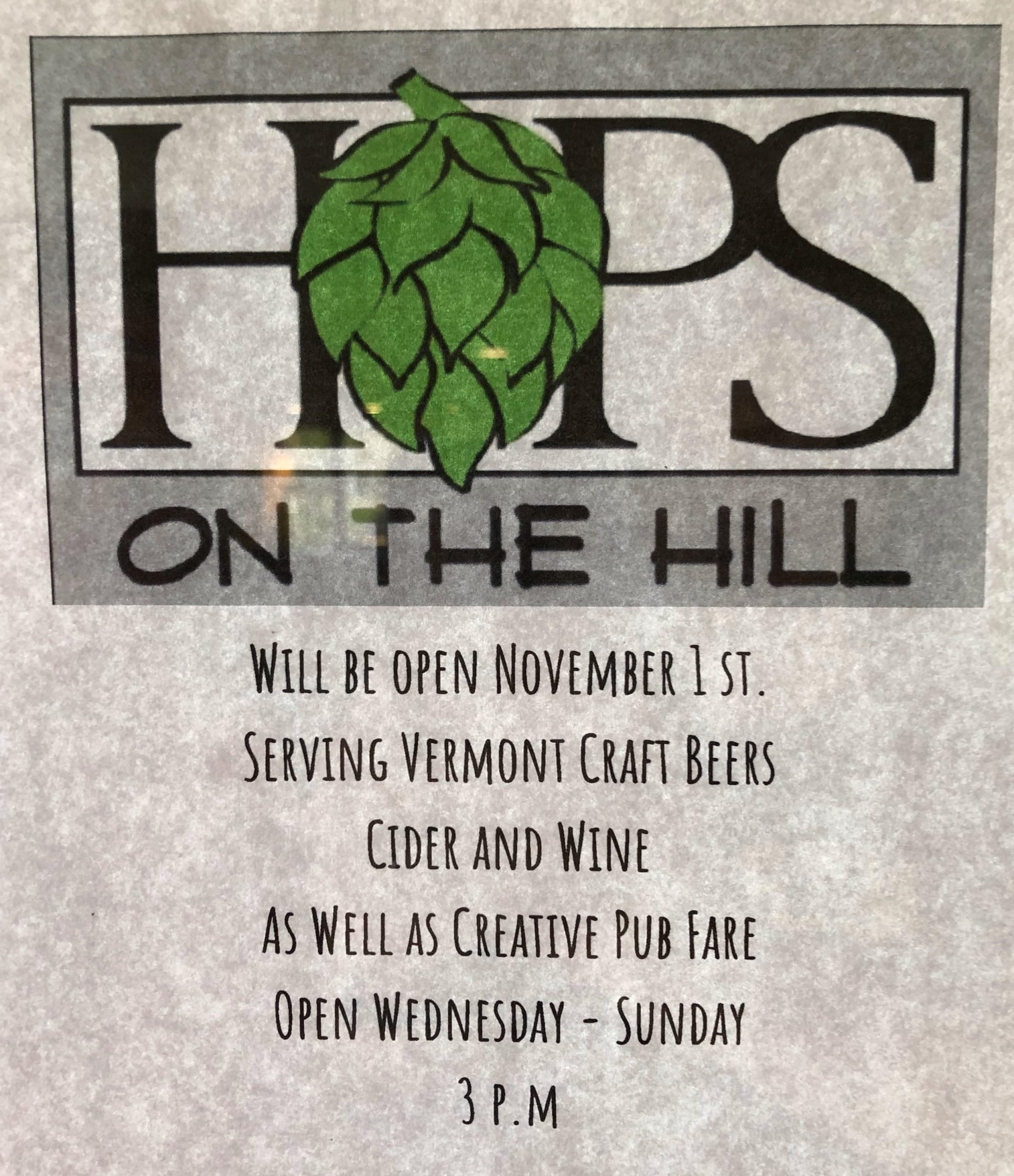 Hops on the Hill Killington Pub